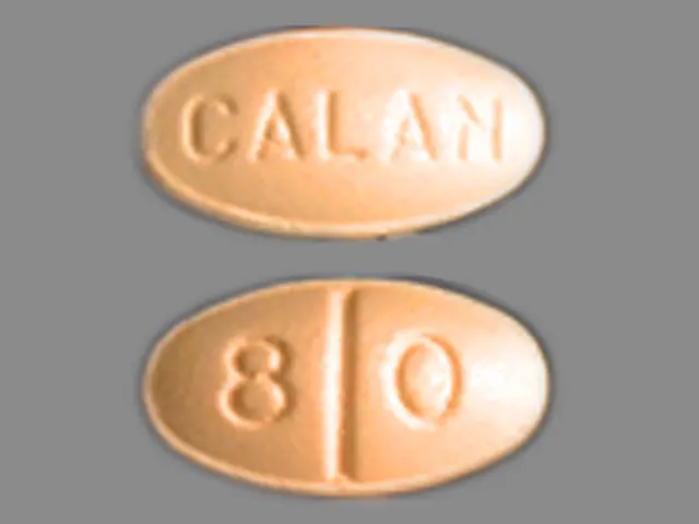 Oval Orange Calan 80 Images - CALAN - Verapamil Hydrochloride - NDC ...