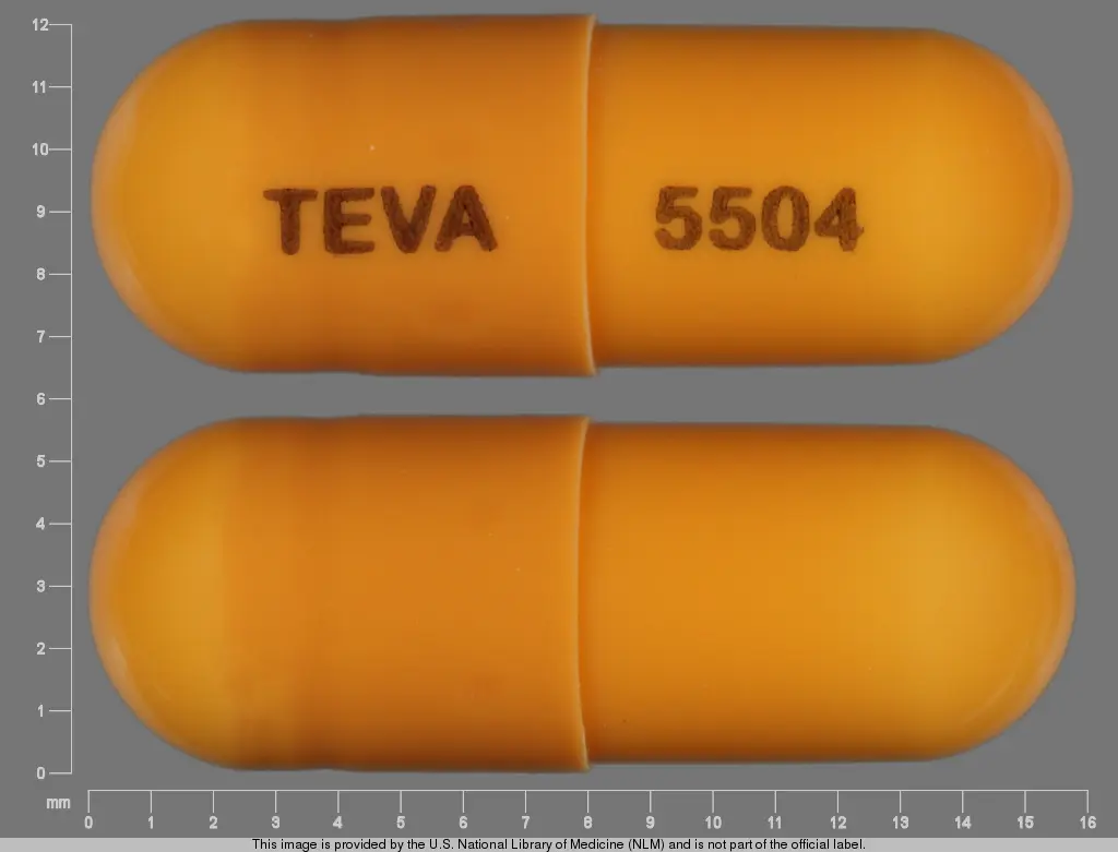 capsule brown 5503 Images - Olanzapine and Fluoxetine - olanzapine and - NDC 0093-5507-56