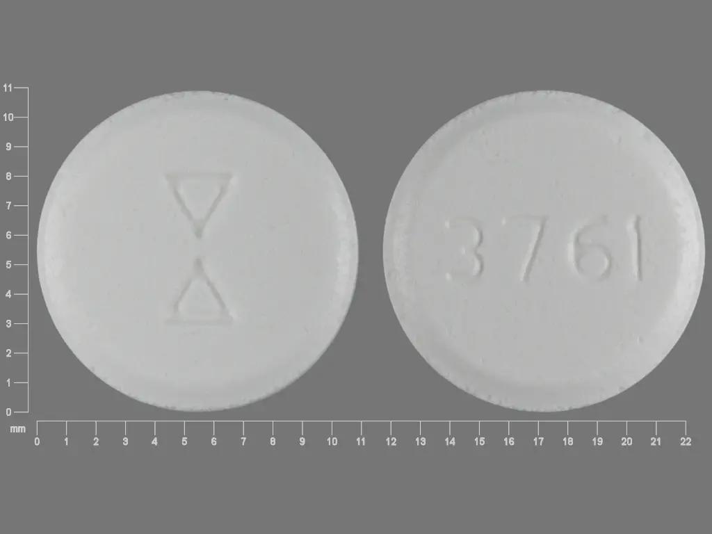 round white 3761 Images - Lisinopril - lisinopril - NDC 0615-5539