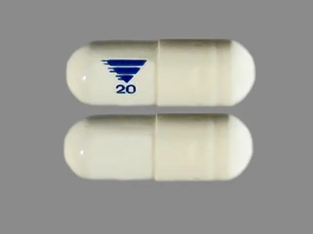 omeprazole/sodium bicarbonate capsule - (omeprazole 20 mg sodium bicarbonate 1100 mg) image